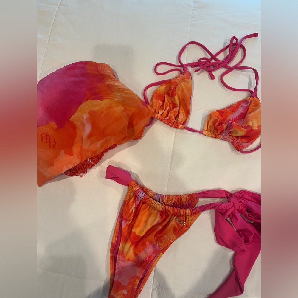 Rat and Boa bikini size medium top and bottom